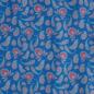 Preview: Viskose Druck Paisley blau